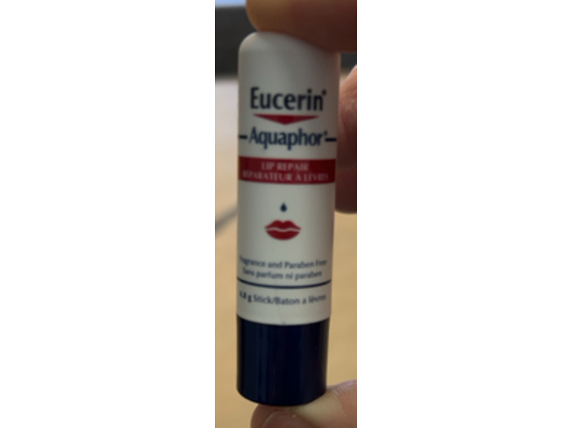 Eucerin Aquaphor Lip Balm Repair Stick, 4.8 g