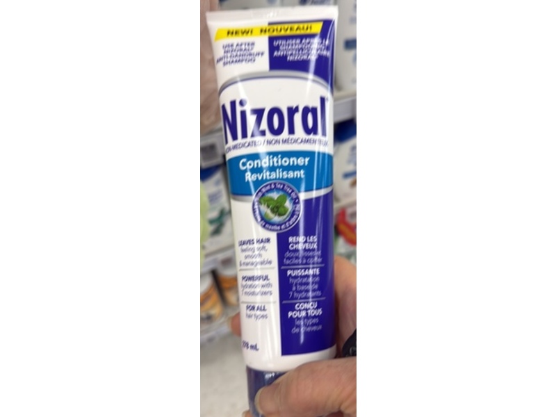Nizoral Non-Medicated Conditioner, Mint & Tea Tree Oil, 278mL