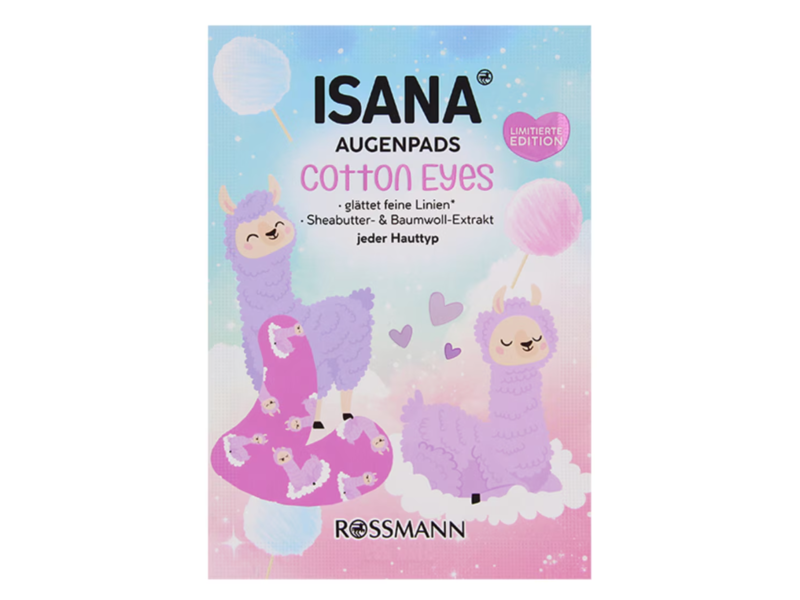 Rossmann Isana Cotton Eyes Eye Pads, 1 Pair