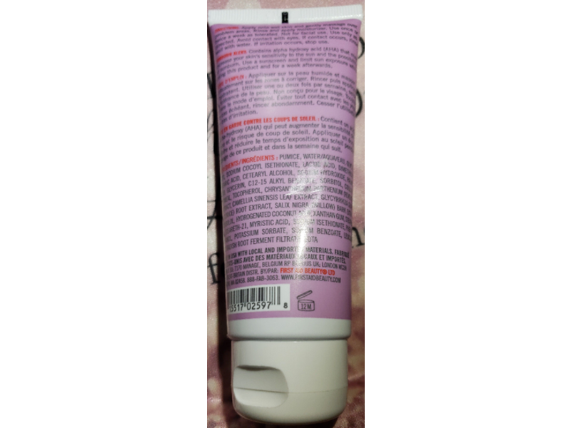 First Aid Beauty Kp Bump Eraser Body Scrub, 10% AHA, 2.0 oz/56.7 g