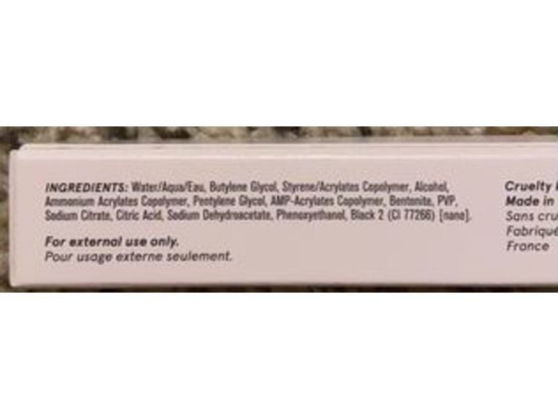 Glossier Pro Tip Brush Point Liquid Eyeliner, Black, 0.01 fl oz / 0.47 mL