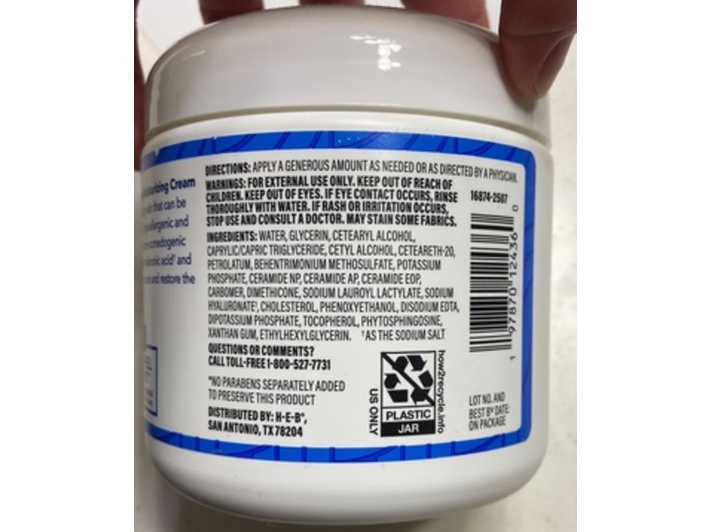 Hill Country Fare Deep Moisturizing Cream, 16 oz/454 g