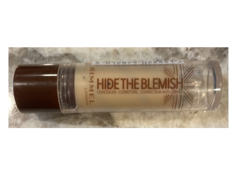 Rimmel Hide The Blemish Concealer, Ivory, 0.15 fl oz/4.5 g