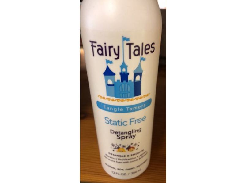 Fairy Tales Tangles Tamers Detangling Spray, Static-Free, 12 fl oz/354 mL, Pack Of 3