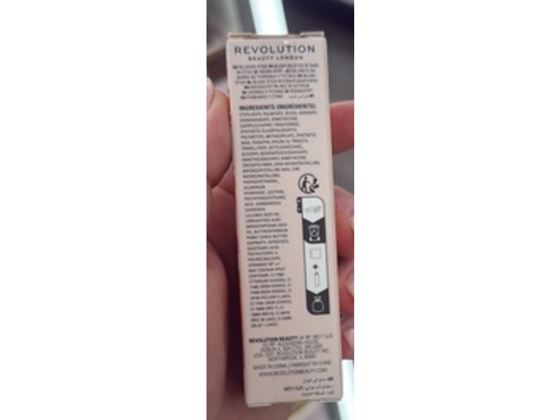 Revolution Silk Marble Blush Stick, Sunkissed Apricot, 0.15 oz/4.5 g