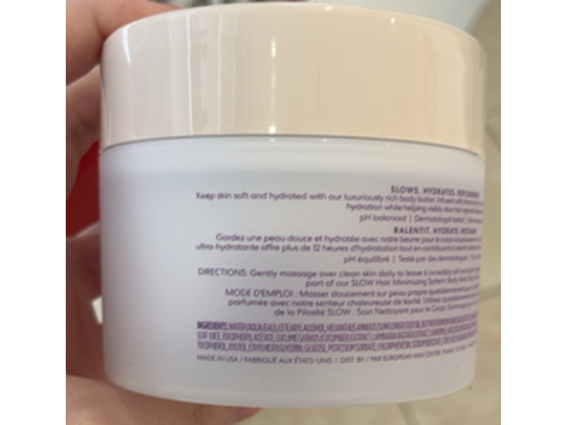 European Wax Center Slow Body Butter, Shea, 6.7 fl oz/200 mL