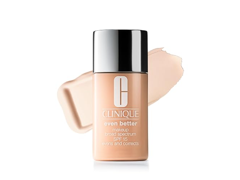 Clinique Even Better Makeup Foundation, SPF 15, 0.75 Custard, 1 fl oz/30 mL