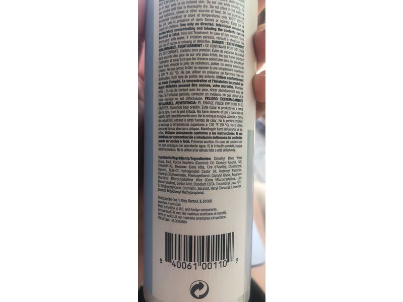 One 'N Only Zero Fuss Spray Wax, 5.2 oz/147 g