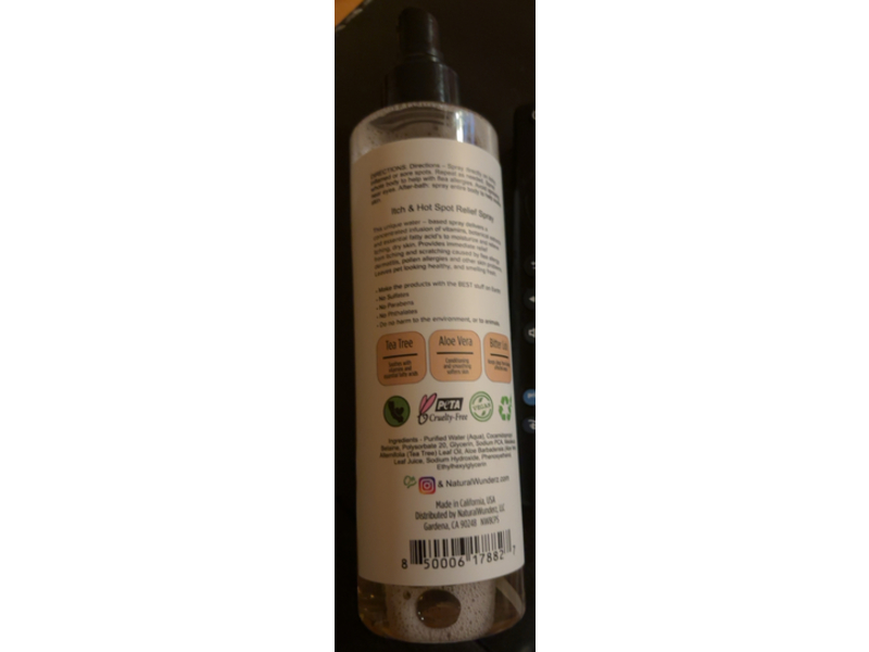 Natural Wonderz Conditioning Pet Spray, Tea Tree & Aloe, 8 fl oz/237 mL