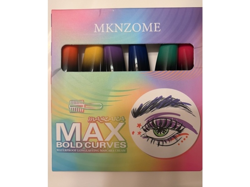 MKNZOME Mascara Max Bold Curves Waterproof Lasting Mascara Cream