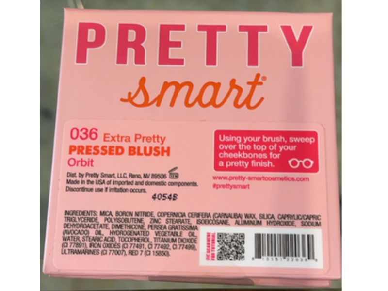 Pretty Smart Extra Pretty Pressed Blush, Orbit, 0.18 oz/5.2 g