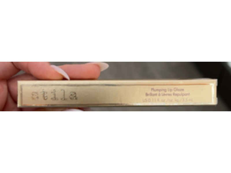 Stila Plumping Lip Glaze, Clear, 0.11 fl oz/3.5 mL