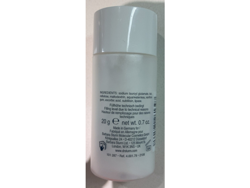 Dr. Barbara Sturm Darker Skin Tones Enzyme Cleanser, 0.7 oz/20 g