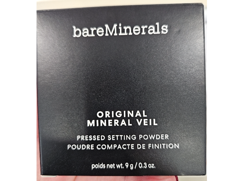 bareMinerals Original Mineral Veil Pressed Setting Powder, Medium, 0.3 oz/9 g