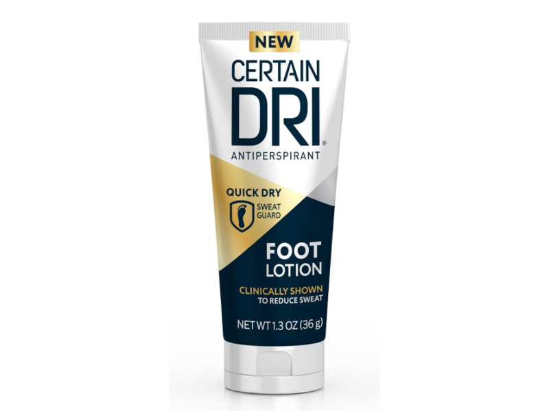 Certain Dri Antiperspirant Foot Lotion, 1.3 oz/36 g