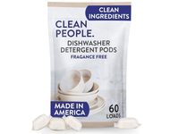 The Clean People Dishwasher Detergent Pods, Fragrance Free, 60 Count - Image 2