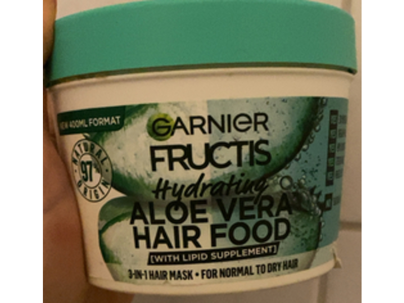 Garnier 3 In 1 Hair Mask, Aloe Vera, 400 mL