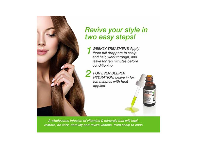 Yarok Feed Your Youth Organic Hair & Scalp Serum, 1oz