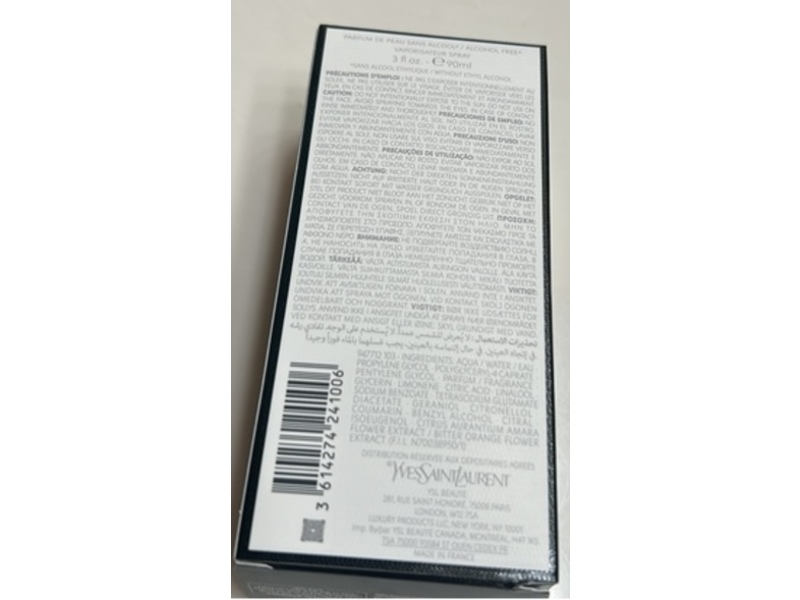 Yves Saint Laurent Libre Eau De Parfum, 3 fl oz/90 mL