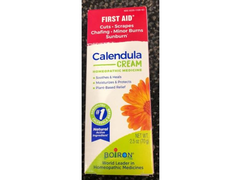 Boiron Calendula Cream, 2.5 oz/70 g