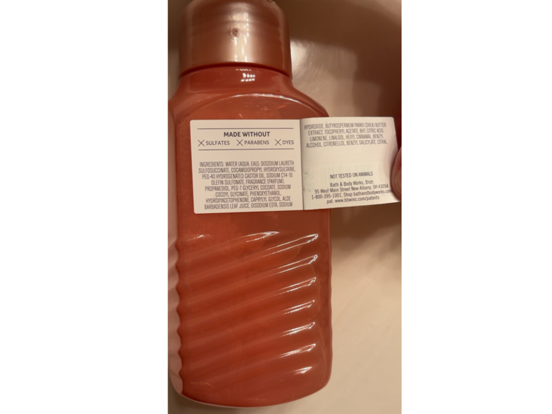 Bath & Body Works Gentle & Clean Foaming Hand Soap, Snowy Peach Berry, 8.75 fl oz/259mL
