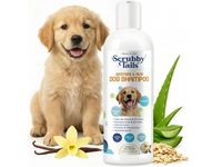 Scrubby Tails Dog Shampoo, Oatmeal & Aloe Vanilla Ice Cream, 16 fl oz/473 mL - thumbnail 1