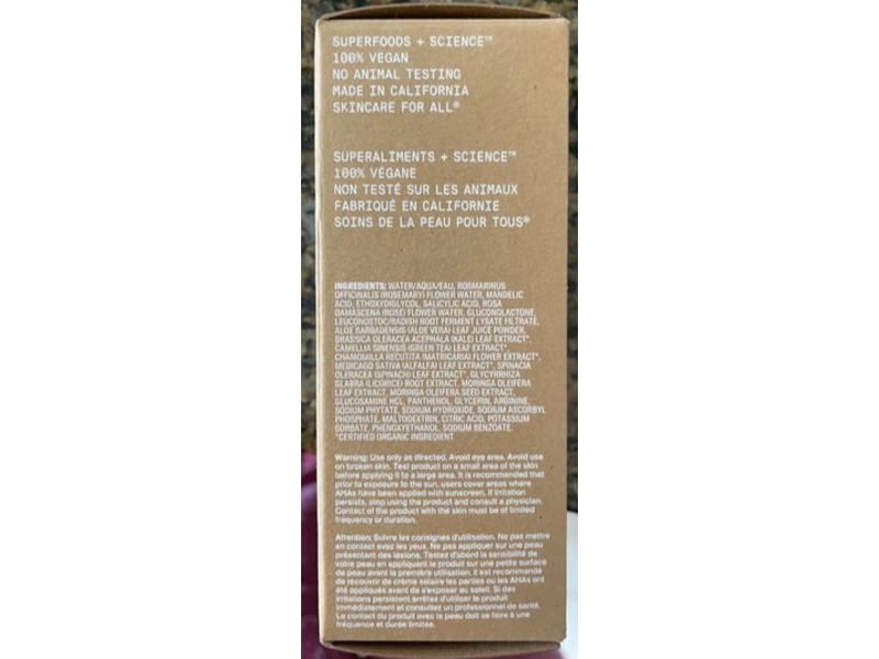 Youth To The People Mandelic Acid + Superfood Unity Exfoliant, 4 fl oz/118 mL