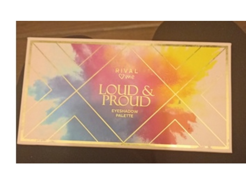 Rival Loves Me Eyeshadow Palette, Loud & Proud, 14 g
