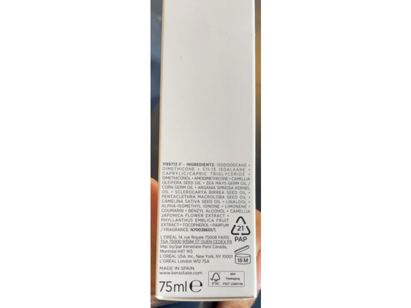 Kerastase Elixir Ultime Versatile Beautifying Oil, 2.53 fl oz/75 mL