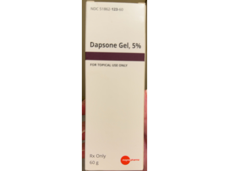 Dapsone Gel, 5%, 60 g, Mayne Pharma (Rx)