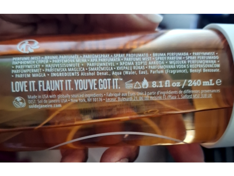 Sol De Janeiro Perfume Mist, Cheirosa 71, 8.1 fl oz/240 mL