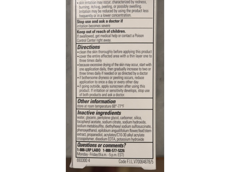 La Roche-Posay Effaclar BPO Multi-Target Acne Treatment, 5.5% Benzoyl Peroxide, 0.7 fl oz/20 mL