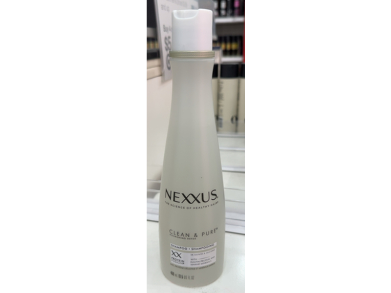 Nexxus Clean & Pure Nourishing Detox Shampoo, Elastin Protein & Marine Minerals, 13.6 fl oz/400 mL