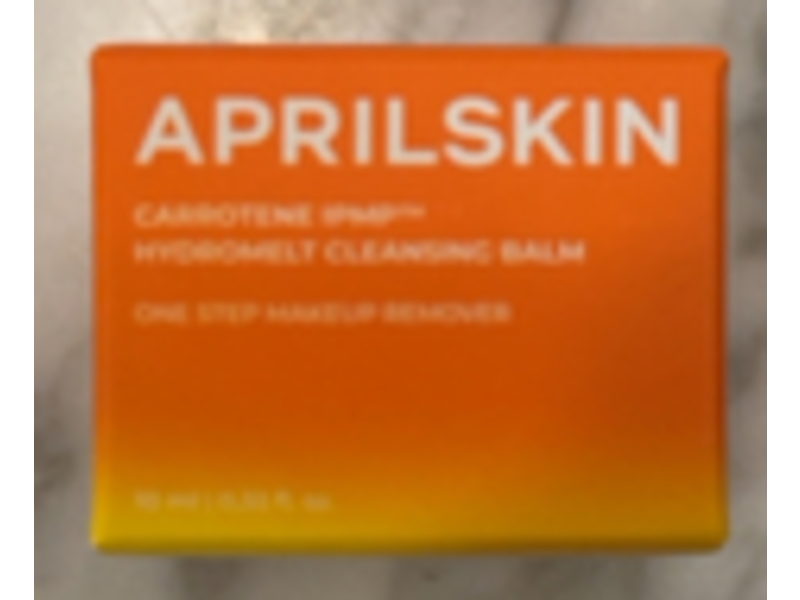 Aprilskin Carrotene Hydromelt Cleansing Balm, 0.33 oz/10 mL