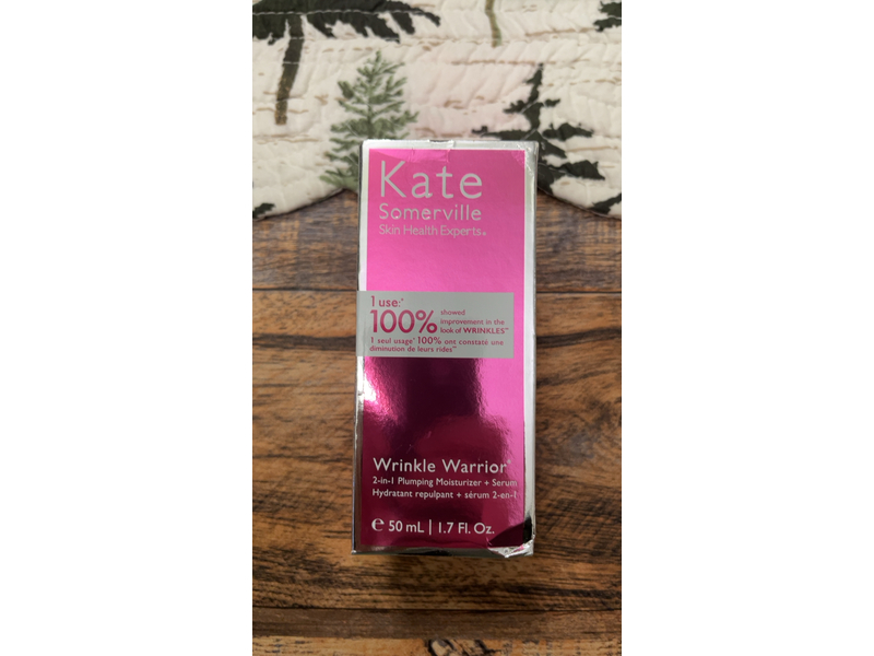 Kate Somerville Wrinkle Warrior Moisturizer + Face Serum, 1.7 Fl Oz