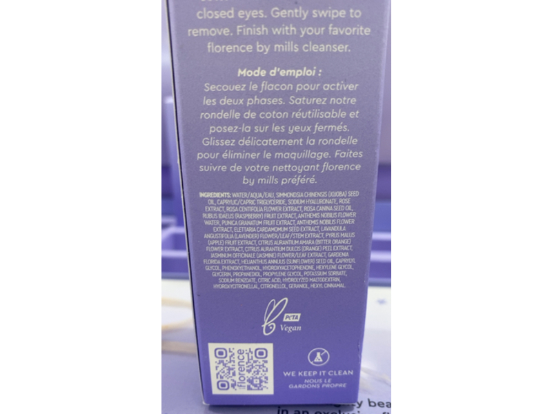 Florence Bi - Phase Eye Makeup Remover, 3.4 fl oz/100 mL