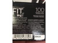 Maybelline New York Fit Me Matte+Poreless Powder, Translucent, 0.29 oz/8.5 g - thumbnail 3