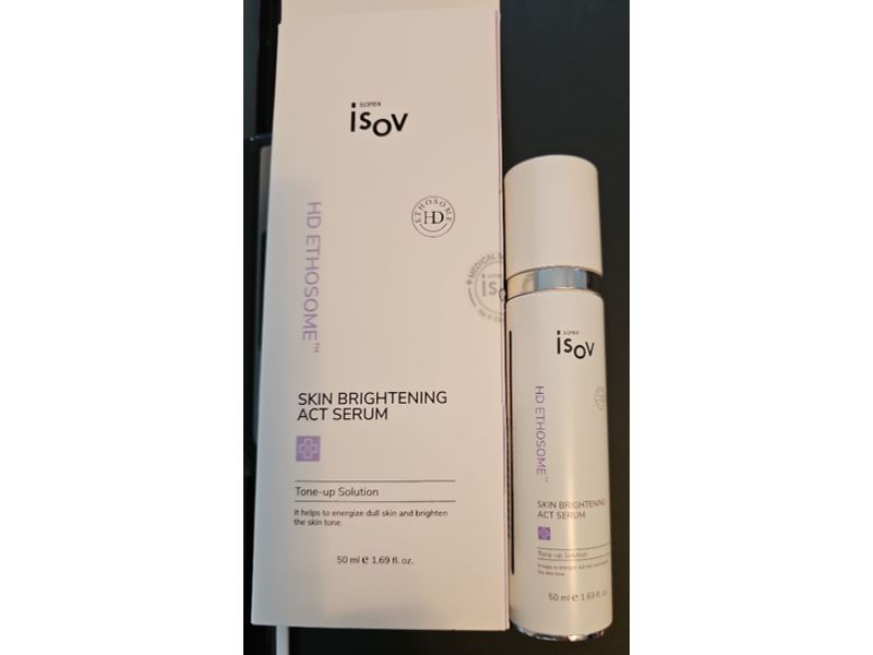 Isov Hd Ethosome Skin Brightening Act Serum, 1.69 fl oz/50 mL