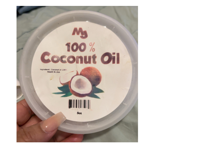 MJ 100% Coconut Oil, 8 oz