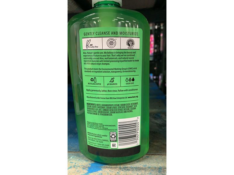Herbal Essences Potent Aloe and Hemp Moisture Shampoo, 1 L Ingredients and  Reviews