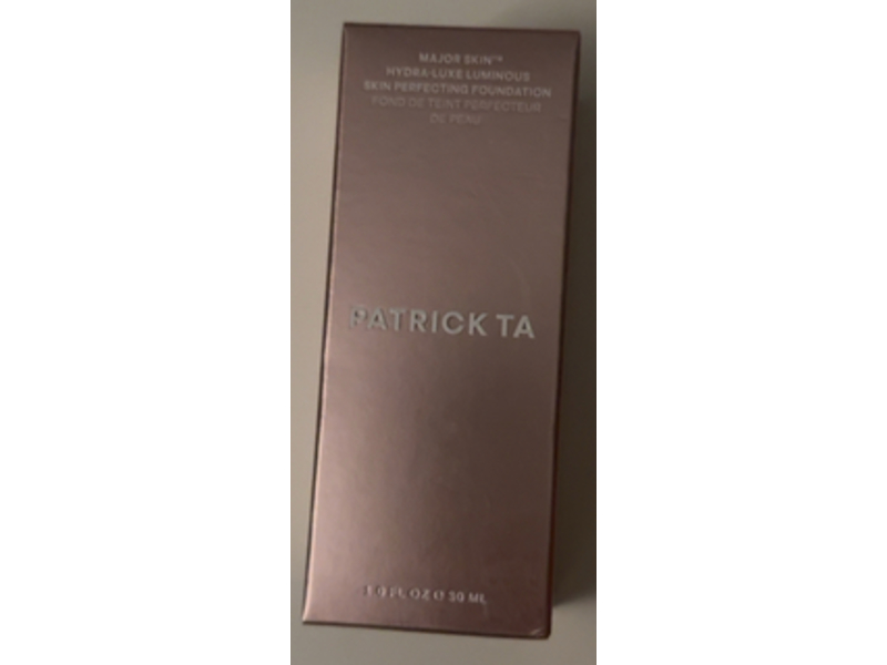 Partrick Ta Major Skin Hydra-Luxe Luminous Skin Perfecting Foundation, 7 Peachy Neutral, 1.0 fl oz/30 mL