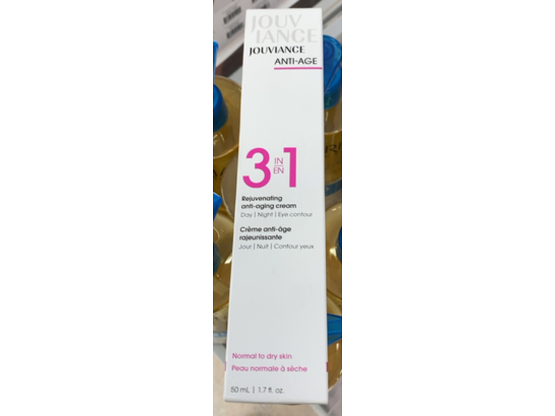 Jouviance 3 In 2 Rejuvenating Anti-Aging Cream, 1.7 fl oz/50 mL