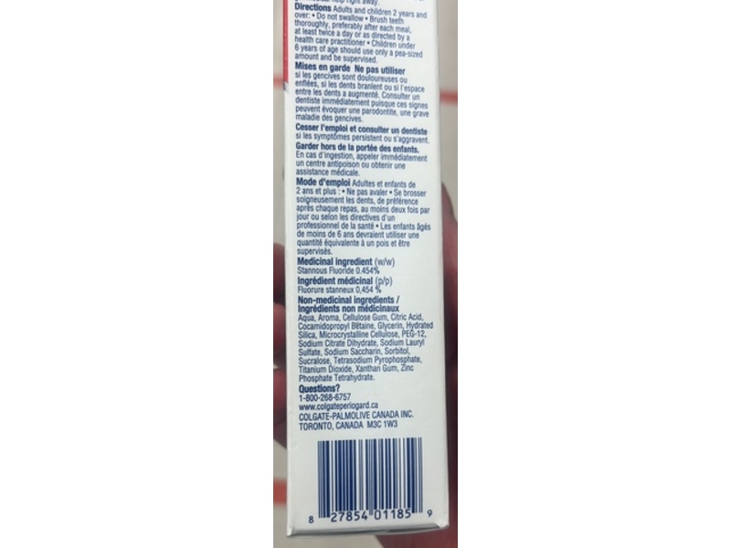 Colgate PerioGard Gum Care + Enamel Rebuilding Toothpaste, 70 mL
