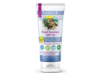Badger Unscented Natural Mineral Sunscreen Cream, SPF 30, 2.9 fl oz/87 mL - thumbnail 1
