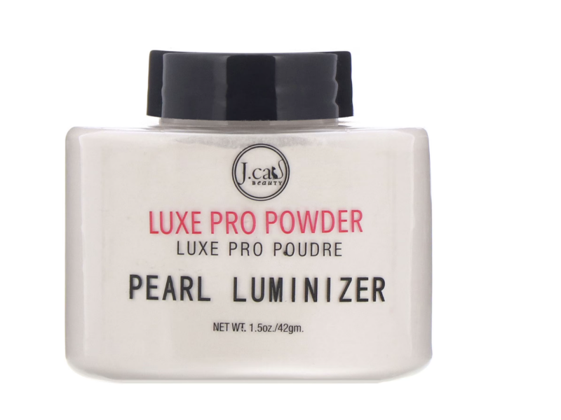 J.Cat Beauty Luxe Pro Powder Pearl Luminizer, 1.5 oz/42 g