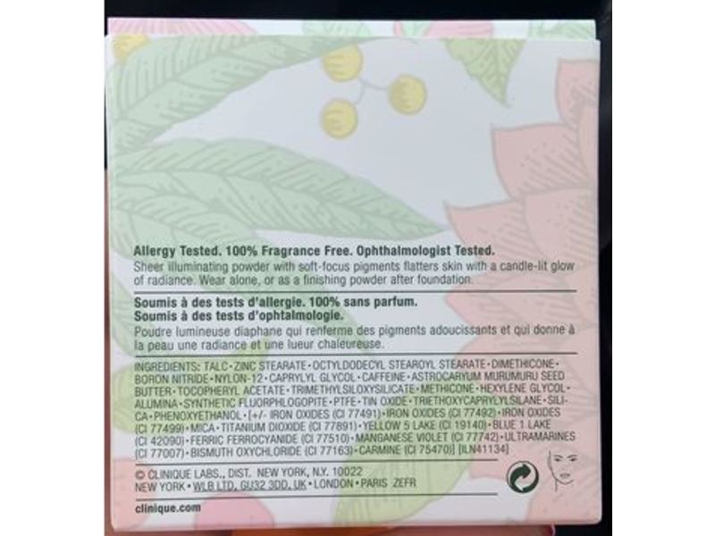 Clinique Uplighting Illuminating Powder, Nude Glow, 0.33 oz / 9.6 g