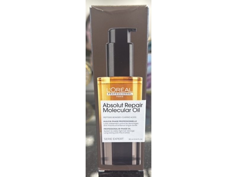 L'Oreal Absolut Repair Molecular Oil, 3.04 fl oz/90 mL