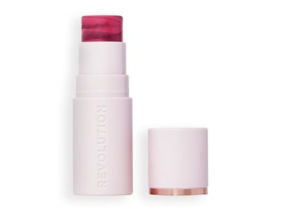 Revolution Beauty London Skin Marble Blush Stick, Berry Flush, 0.15 oz