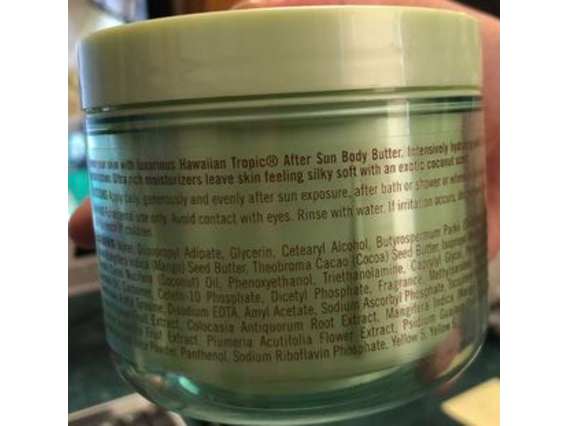 Hawaiian Tropic After Sun Body Butter, Exotic Coconut, 8 oz/240 mL