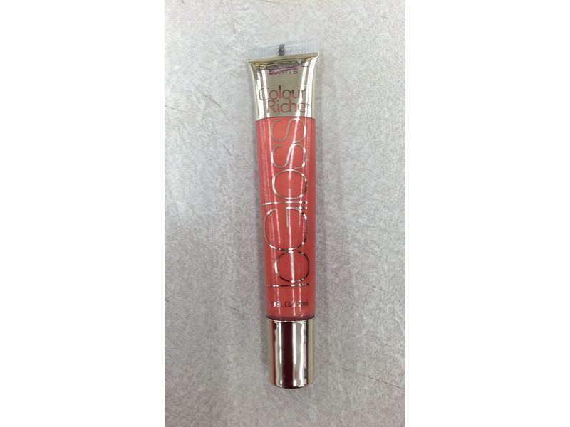 L'Oreal Paris Colour Riche Le Gloss, Golden Splash, 0.40 fl oz/12 mL